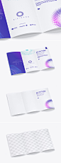 A3三折页小册子样机 A3 Trifold Brochure Mockup 01_样机_乐分享素材网_psd素材_平面素材_png素材_免费素材_素材共享平台