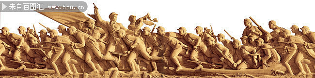 红军长征雕塑