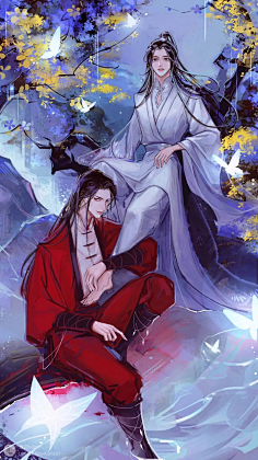 古风漫画插画-花瓣网|陪你做生活的设计师 | 长阳_一锅哥二哥的照片