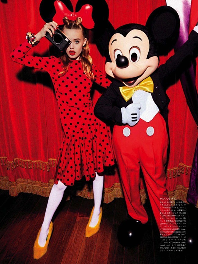 杂志大片：百变米妮玩转Disney，神奇...