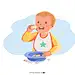 Editorial Illustration: O NOSSO BEBÉ : Set of full page illustrations and spot graphics for 2017 Spring edition of babycare magazine O Nosso Bebé, a complete guide with tips and expert advices for new parents. 