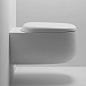 Wall hung WC Valdama Seed, wall hung WC and bidet in ceramic online purchase. Online selling of sanitary ware, WC, bidet and washbasin made in Italy.