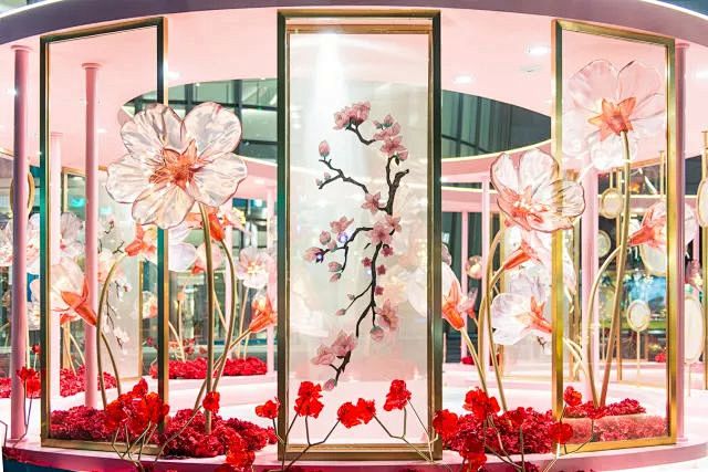 全国13个mall的春节美陈，人气火爆堪...
