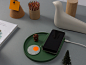 Mobile island - modular wireless charger on Behance