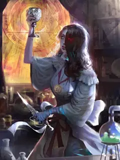 Miles Johnston自由插画师、概念设计师，目前居住在英国伦敦，他擅长插图、概念设计、人物设计以及宣传画的绘制。而他大部分作品都是用铅笔、木炭纯手绘绘制完成的，基本功深厚啊。

第一次看Miles Johnston的作品时，有点压抑，起初还认为这个作者是不是有抑郁症，看看作者的头像，有没有像个怪蜀黍~~

他的作品里不仅充斥着恐惧，而且还有强烈的神秘、悬疑、超现实的视觉感受，又有一丝丝的静谧之意。感觉本身就挺矛盾的，画中的女子个个容貌动人，却又隐藏着另一副不可捉摸的面孔，其实挺恐怖的~

作者用画