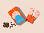 Coffee 광고카피 덱스 Packaging branding  Coffee Design coffee packaging