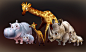 Conceito personagens : projeto infantil