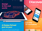 Homepage Design for 3D Sketching Platform with AR Functionality vector creative bright colors web design product business interface modern 3d ar vibrant web ui ux zajno mobile gradient development ipad website