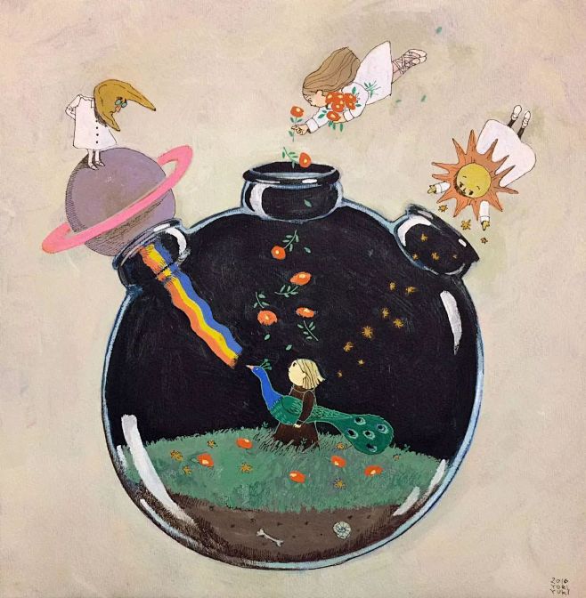 日本插画师Yoriyuki Ikegam...