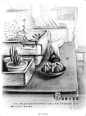 #飞乐鸟作品#《素描慢时光》—窗角的花瓶，屋边的猫咪，幽静的小道，充满回忆的藤箱。每一个美好片段，都是一场轻吟浅唱的慢时光。