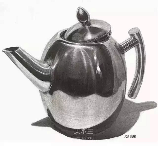 史上最全素描静物不锈钢器皿解析版赶快收藏手机搜狐网