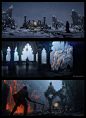 Ice Environment Tryptic by *JoshEiten on deviantART