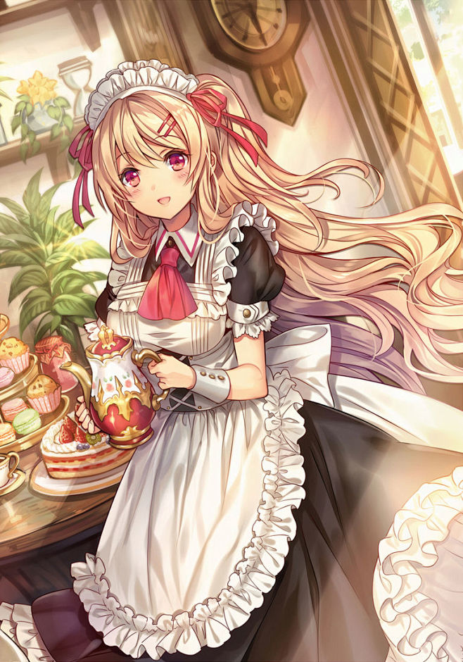可爱的侍者装♡女仆特辑 : 角色的服装、...