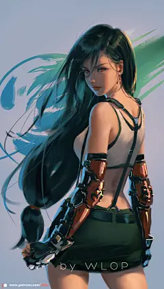Tifa #最终幻想7重制版# ​​​​