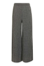 Textured Wide Leg Trousers - Trousers & Leggings - Clothing  : Textured Wide Leg Trousers