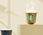 Nespresso | Starbucks : Tendril invited me to collaborate on this beautiful project for Nespresso & Starbucks. The goal was to make minimalistic and abastract environments to represent the warmth from your kitchen in the morning, when you are about to