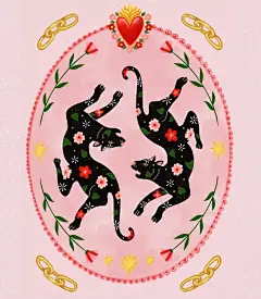 插画分享｜极繁洛可可复古风❤️‍ - 小红书