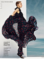 Vogue China June 2014  Sasha Luss by Nathaniel Goldberg