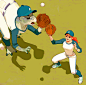 Catching the fly ball