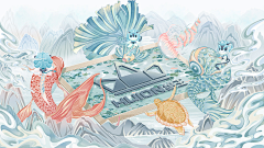 又又Jocelyn采集到绘王数位屏 桌面插画大赛