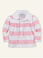 RalphLauren美国正品直邮代购秋新款女童宝宝婴儿长袖公主POLO衫