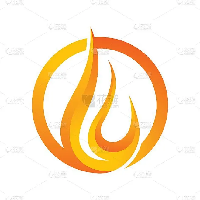 火的标志图片素材-花瓣网