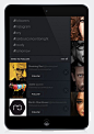 #Twitter ipad edition by Enes Danış, via #Behance #Tablet