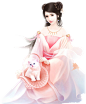 梦幻 同系列 古风 立绘 #小清新#