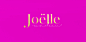 Joëlle    : A lover of all of the little pleasures in life and certainly all things fashion, stylist and blogger, Joëlle Rondeau needed a branding identity to capture all this. Inspired by a combination her keen sense of style and contagious personality, 