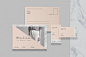 Brand Stationery Pack • Noémi : Noémi is a printable brand pack (  not a mockup ) including basic stationery elements. Perfect for fashion & lifestyle brands, stylists, photographers, hair & makeup artists or ladypreneurs