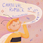 I’m Joinning Carnival Rumble
by Sara Kajba (ins: moonchildillustrations)

ins上的画家最近都在参加这个活动：“一个面具嘉年华，为了穿上奇装异服，戴上面具，来吓唬冬天，并与春天跳舞。我们举办了一届艺术活动，通过艺术创作让我们进入节日气氛。”

儿童插画超话#每日分享绘本##绘本# 
图 ​​​​...展开全文c