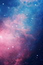神秘宇宙星空背景星光璀璨插画图片