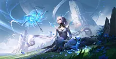 记忆之芯-公孙离 - 王者荣耀4k高清无水印壁纸_彼岸图网