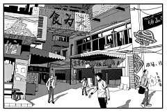 塞貘采集到漫画