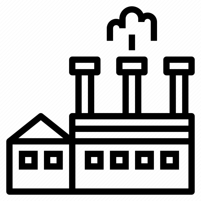 Building, factory, industry icon - Download on Iconfinder
