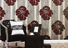 [墙面吸睛术] 想让空间换新颜，墙面改造才是重头戏，如何不费功夫就能轻松实现，壁纸无疑是绝佳手段。有纯色壁纸，有不同几何图案的壁纸，也有各种花色的壁纸，也有肌理感壁纸，只要选对风格，就能让墙面换新颜，成为空间的视觉主角