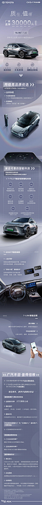 #质在值得#
厂家直降30000元！
16.98万元起即享汉兰达级2850mm轴距纯电SUV
绝对是你的16万区间首选
#广汽丰田bZ4X# ​​​​
