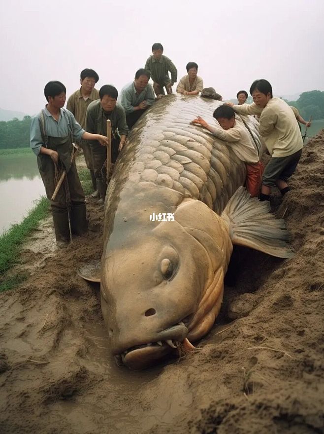 Ai生成80年代，一渔民外出捕捞意外捕获...