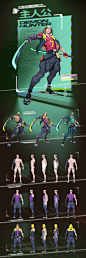 Character Design Concept NeoTokyo