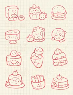 【插画|合集】速写小物