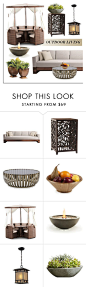 "Outdoor Living" by monmondefou on Polyvore: 