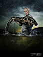 Discovery Channel - River Monsters : A composite image for the Discovery Channel's Animal Planet. Used for website, dvd cover and youtube page.Art direction and creative retouching by Diego at Featherwax.Photography by Marc Rogoff