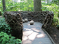 A 'nest' for children at Winterthur Gardens: 