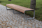 mmcité - products - park benches - portiqoa