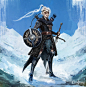 CENTURY - Age of Ashes - Early Character Designs 画师Alexandre Chaudret
《Century: Age Of Ashes》原画设定 ​​​​
