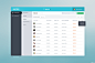 Clients网站后台界面设计 - 图翼网(TUYIYI.COM) - 优秀APP设计师联盟