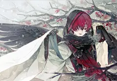 日本插画师风格清爽的一组人物同人插画！唯美的感觉无需过多修饰