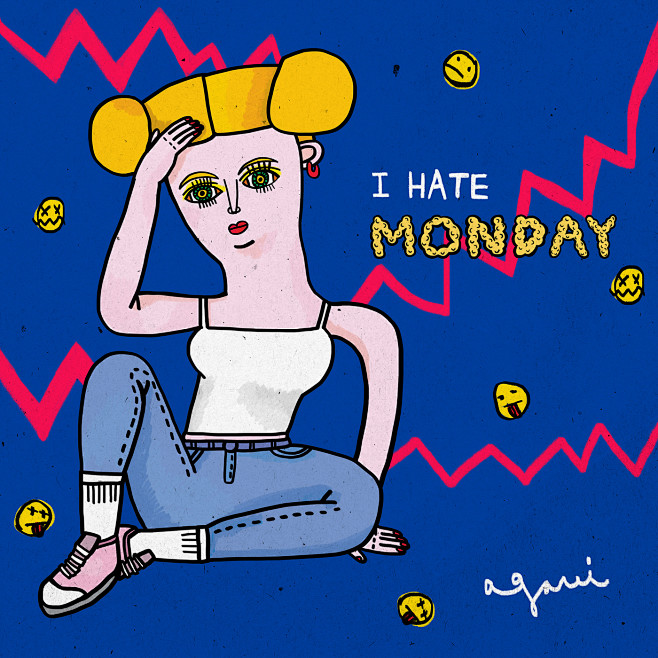 I HATE MONDAY. : I H...
