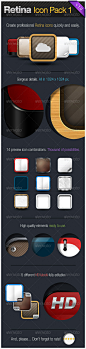 Retina Icon Pack I - GraphicRiver Item for Sale