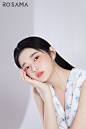 一国潮 妆容彩妆 眼妆 唇妆护肤美妆美女微笑笑容模特医美女装酷流行时尚珠